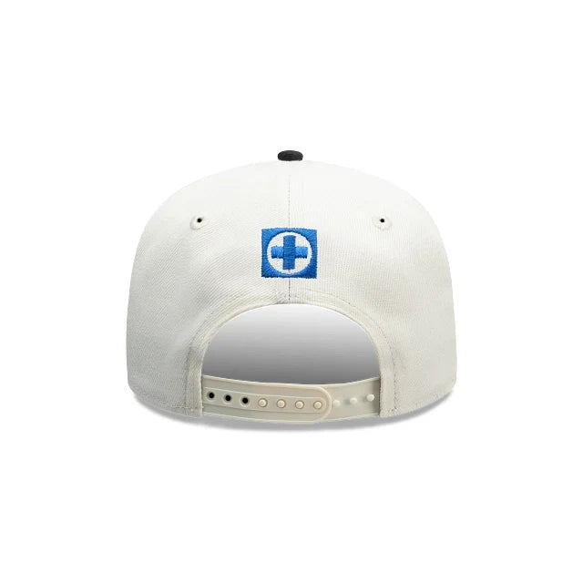 NEW CRUZ AZUL 9SEVENTY WORDMARK CAP WHITE & BLACK ADJUSTABLE