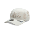 NEW CHIVAS GUADALAJARA 9SEVENTY ALL OVER LOGO CAP WHITE ADJUSTABLE