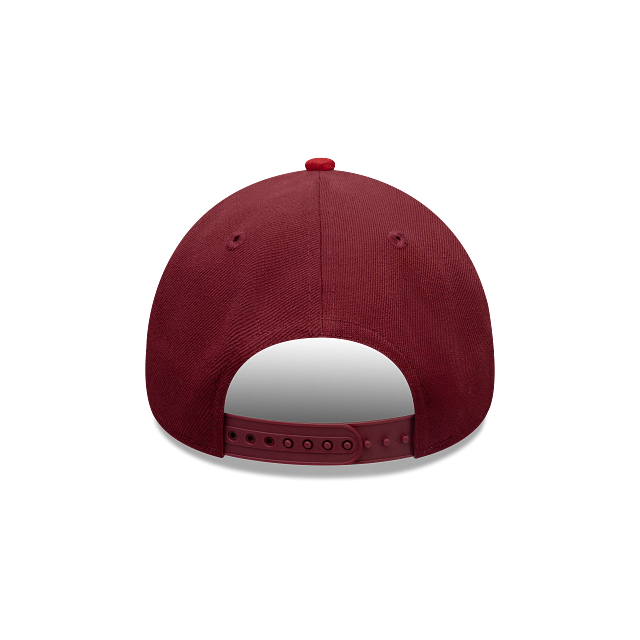 NEW TOLUCA FC 9FORTY A-FRAME TWO-TONE CAP MAROON & RED ADJUSTABLE