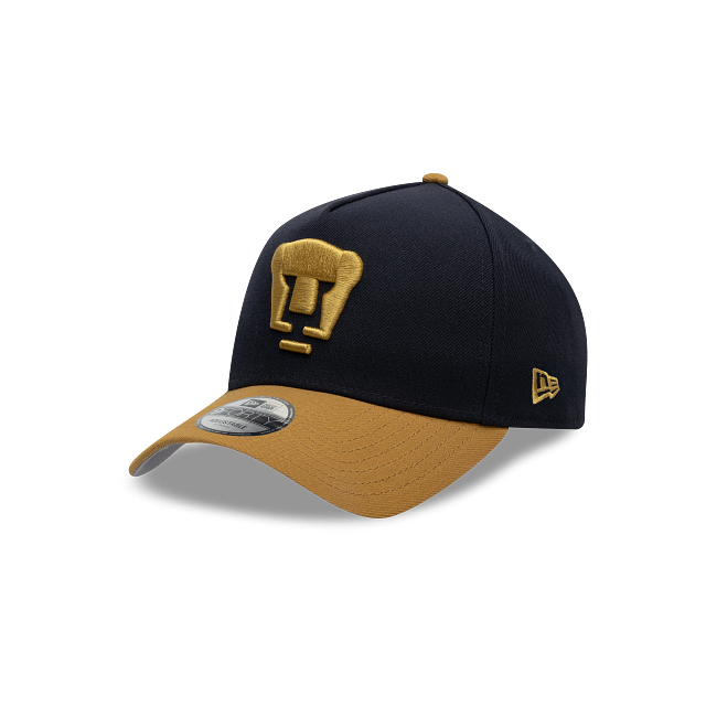 NEW PUMAS UNAM 9FORTY A-FRAME TWO-TONE CAP NAVY & GOLD ADJUSTABLE