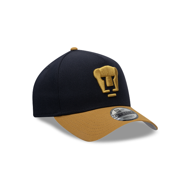 NEW PUMAS UNAM 9FORTY A-FRAME TWO-TONE CAP NAVY & GOLD ADJUSTABLE