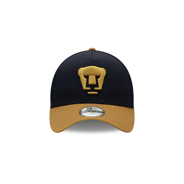 NEW PUMAS UNAM 9FORTY A-FRAME TWO-TONE CAP NAVY & GOLD ADJUSTABLE