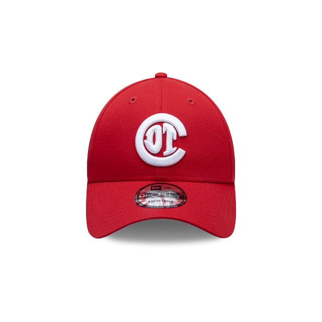 NEW TOLUCA FC 9FORTY SIDE SCRIPT CAP RED ADJUSTABLE
