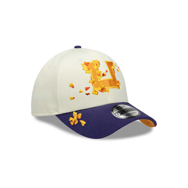 NEW PUMAS UNAM 9FORTY DIA DE MUERTOS CAP WHITE & PURPLE ADJUSTABLE
