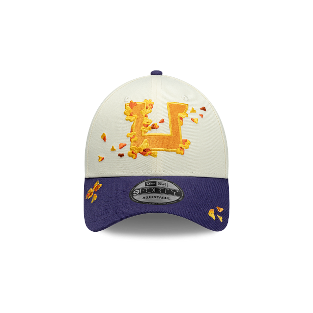 NEW PUMAS UNAM 9FORTY DIA DE MUERTOS CAP WHITE & PURPLE ADJUSTABLE