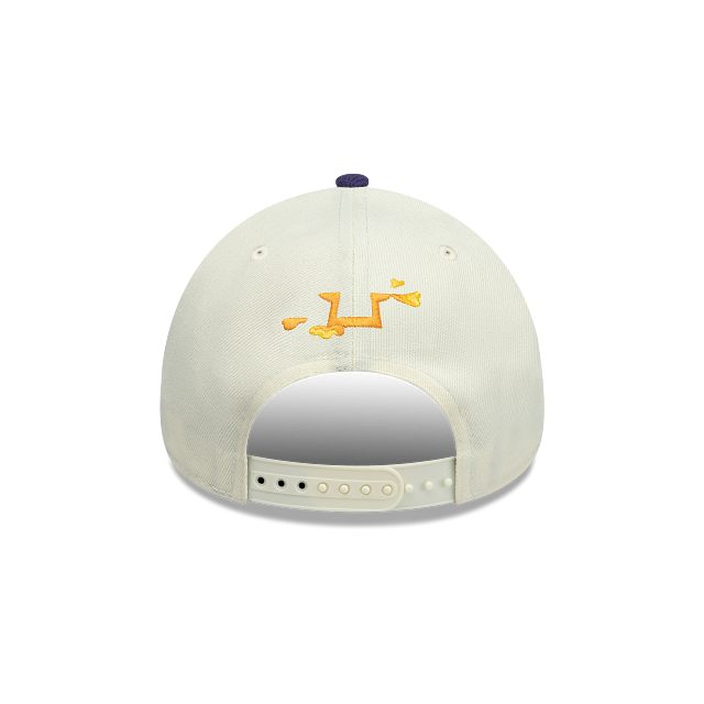 NEW PUMAS UNAM 9FORTY DIA DE MUERTOS CAP WHITE & PURPLE ADJUSTABLE