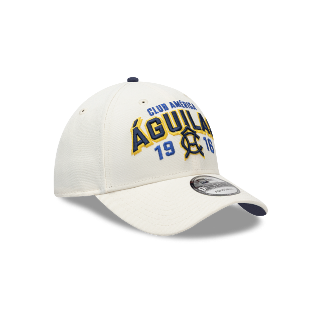 NEW CLUB AMERICA 9FORTY AGUILAS WORDMARK CAP WHITE ADJUSTABLE
