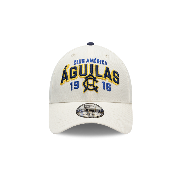 NEW CLUB AMERICA 9FORTY AGUILAS WORDMARK CAP WHITE ADJUSTABLE