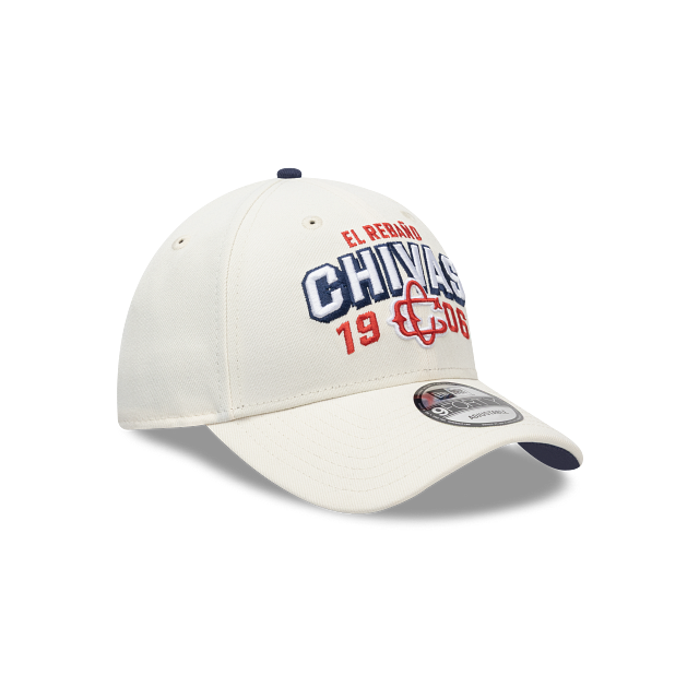 NEW CHIVAS GUADALAJARA 9FORTY WORDMARK CAP WHITE ADJUSTABLE
