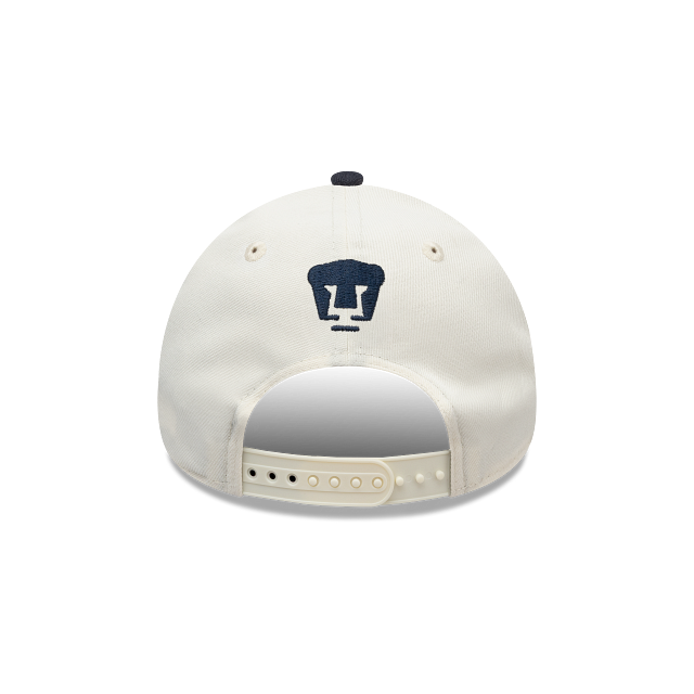 NEW PUMAS UNAM 9FORTY WORDMARK CAP WHITE ADJUSTABLE