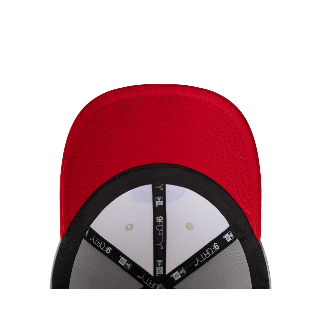 NEW TOLUCA FC 9FORTY SPRAY CAP WHITE, GRAY & RED ADJUSTABLE