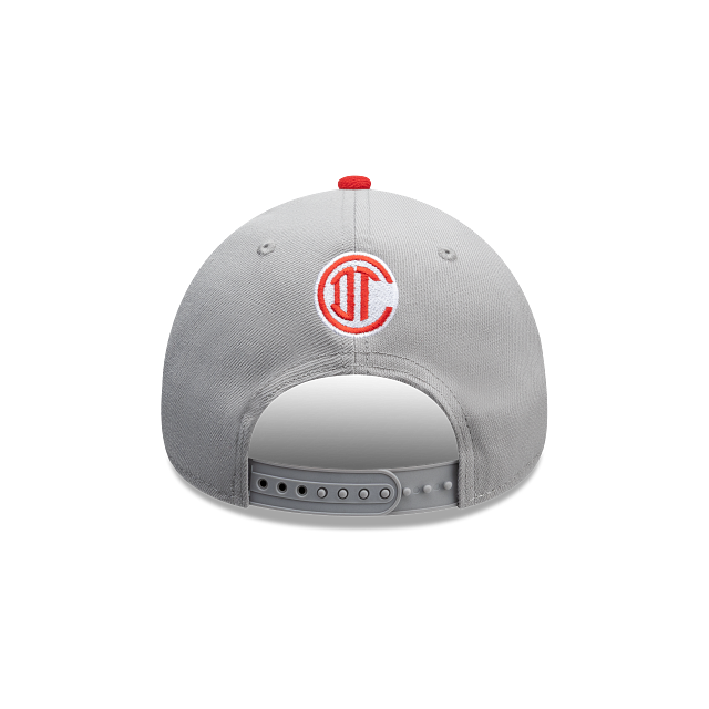 NEW TOLUCA FC 9FORTY SPRAY CAP WHITE, GRAY & RED ADJUSTABLE