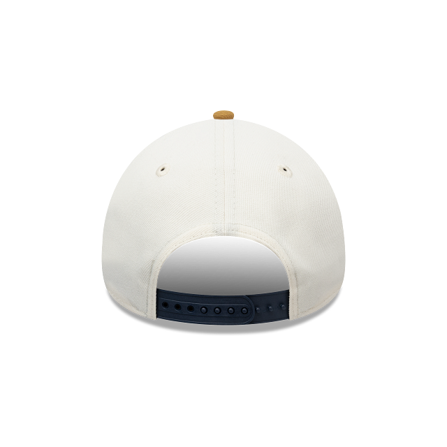 NEW PUMAS UNAM 9FORTY A-FRAME TWO-TONE U LOGO CAP WHITE & NAVY ADJUSTA ...