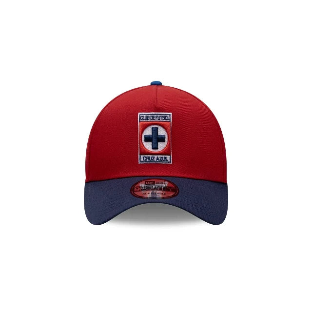 NEW CRUZ AZUL 9FORTY A-FRAME TWO-TONE CAP RED & BLUE ADJUSTABLE