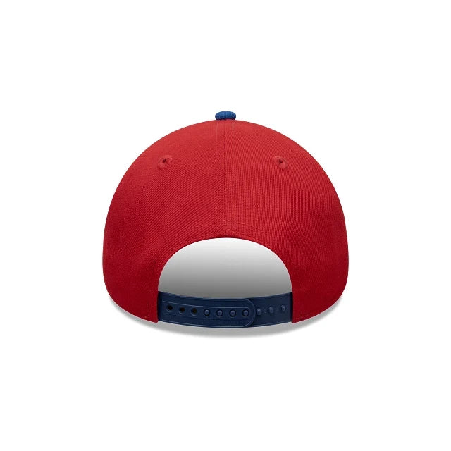 NEW CRUZ AZUL 9FORTY A-FRAME TWO-TONE CAP RED & BLUE ADJUSTABLE