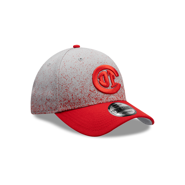 NEW TOLUCA FC 9FORTY SPRAY CAP GRAY & RED ADJUSTABLE