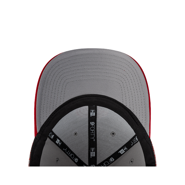 NEW TOLUCA FC 9FORTY SPRAY CAP GRAY & RED ADJUSTABLE
