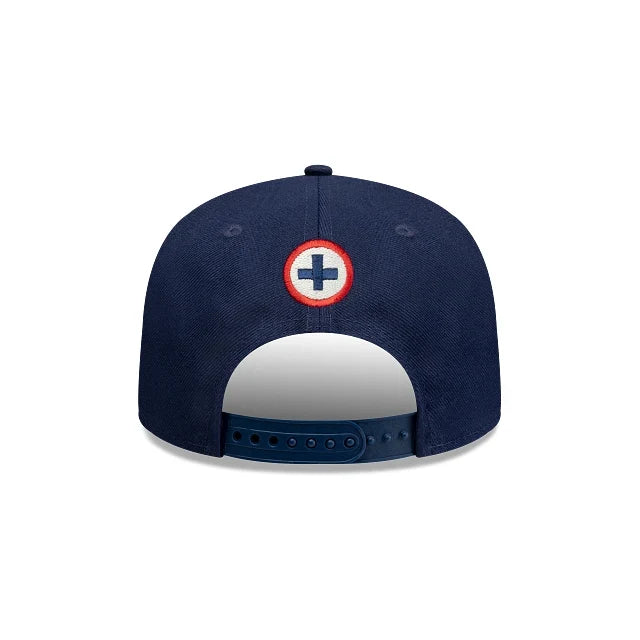 NEW CRUZ AZUL 9SEVENTY RETRO CAPSULE CAP NAVY ADJUSTABLE