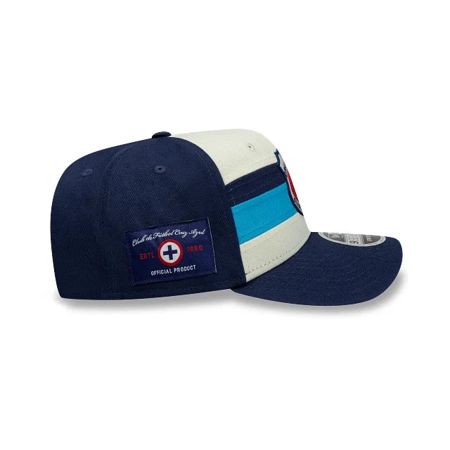 NEW CRUZ AZUL 9SEVENTY RETRO CAPSULE CAP NAVY ADJUSTABLE