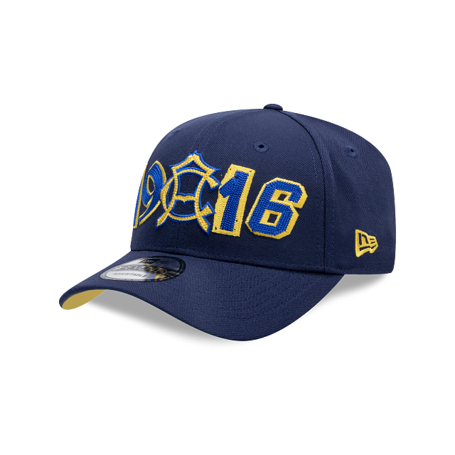 NEW CLUB AMERICA 9SEVENTY 1916 FRONT PRINT CAP NAVY ADJUSTABLE
