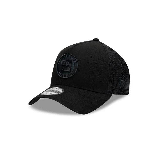 NEW CRUZ AZUL 9FORTY A-FRAME TRUCKER CAP BLACK ADJUSTABLE