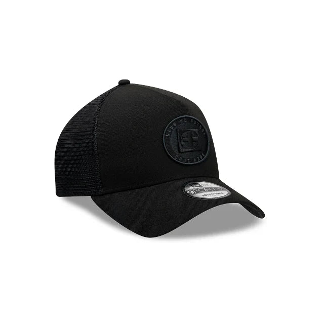 NEW CRUZ AZUL 9FORTY A-FRAME TRUCKER CAP BLACK ADJUSTABLE