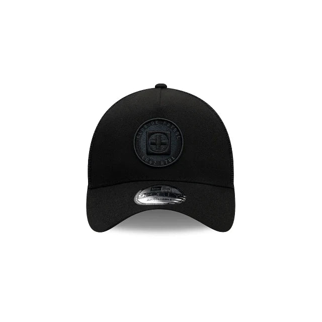 NEW CRUZ AZUL 9FORTY A-FRAME TRUCKER CAP BLACK ADJUSTABLE