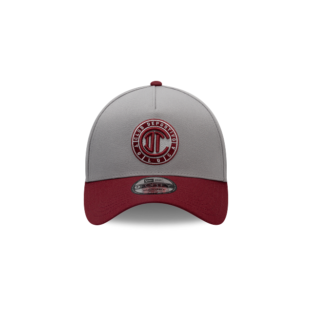 NEW TOLUCA FC 9FORTY A-FRAME TWO-TONE CAP GRAY & MAROON ADJUSTABLE
