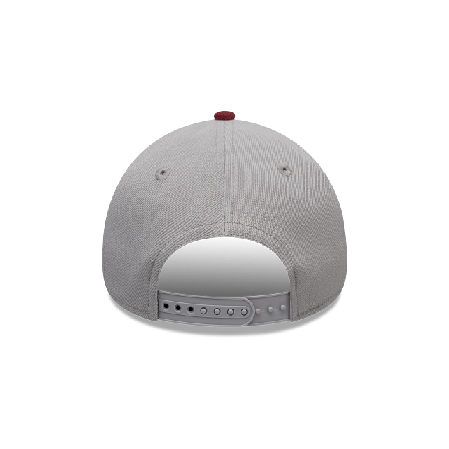 NEW TOLUCA FC 9FORTY A-FRAME TWO-TONE CAP GRAY & MAROON ADJUSTABLE
