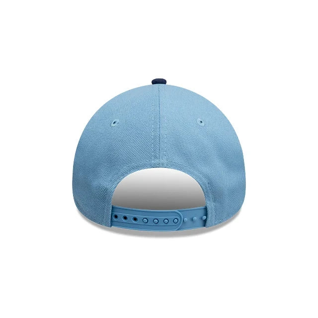 NEW CRUZ AZUL 9FORTY A-FRAME CARTOON CAP SKY BLUE & NAVY ADJUSTABLE