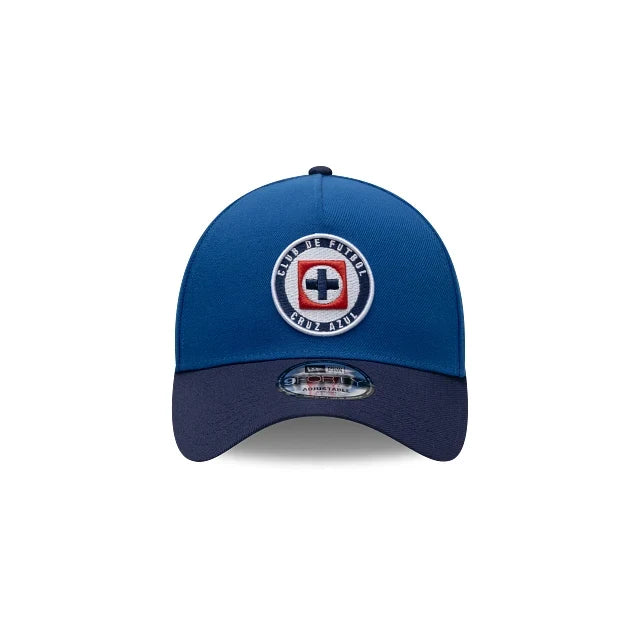 NEW CRUZ AZUL 9FORTY A-FRAME TWO-TONE CAP BLUE & NAVY ADJUSTABLE