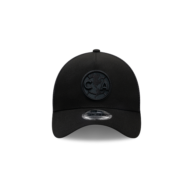 NEW CLUB AMERICA 9FORTY A-FRAME TRUCKER CAP BLACK ADJUSTABLE