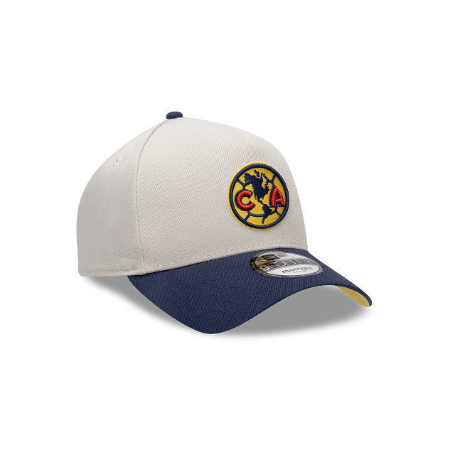 NEW CLUB AMERICA 9FORTY A-FRAME TWO-TONE CAP STONE & NAVY ADJUSTABLE