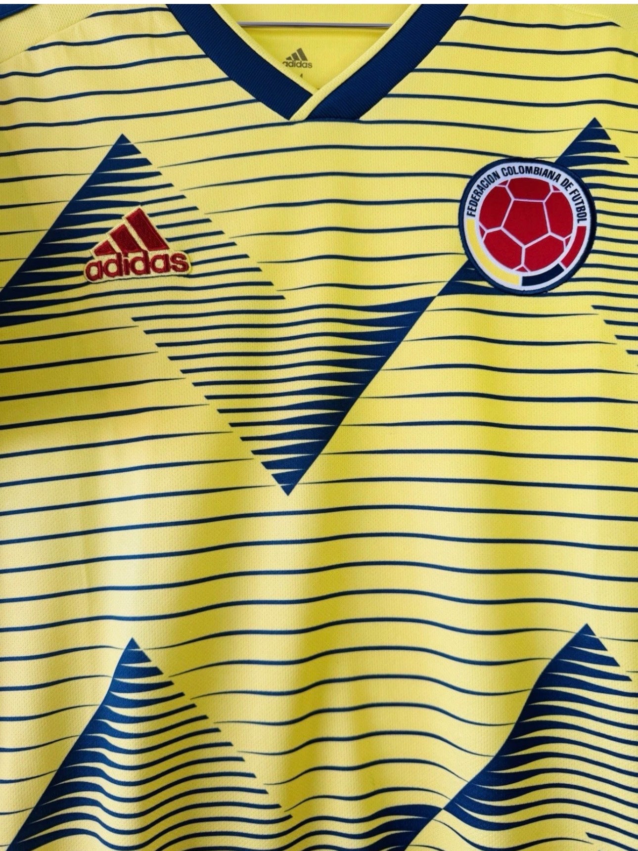 COLOMBIA NATIONAL TEAM HOME SHIRT 19-20 ADIDAS [M]  FOOTBALL JERSEY
