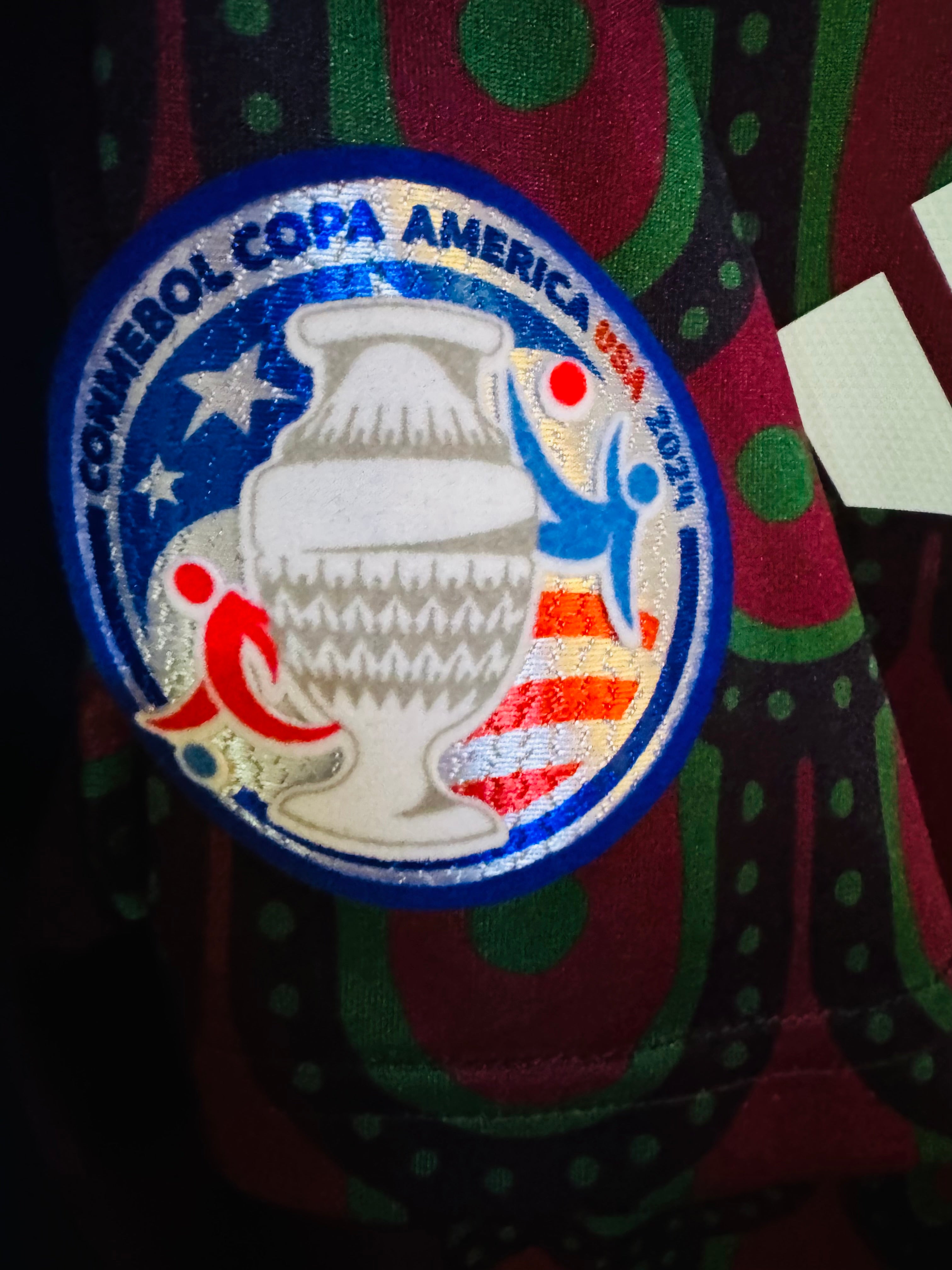 MEXICO MATCH SHIRT HOME 2024 SANTI GIMENEZ #11 [S] COPA AMERICA 2024 PLAYER