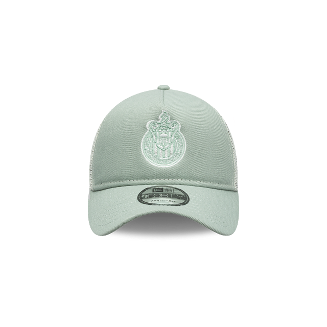 NEW CHIVAS GUADALAJARA 9FORTY A-FRAME TRUCKER CAP MINT GREEN ADJUSTABLE