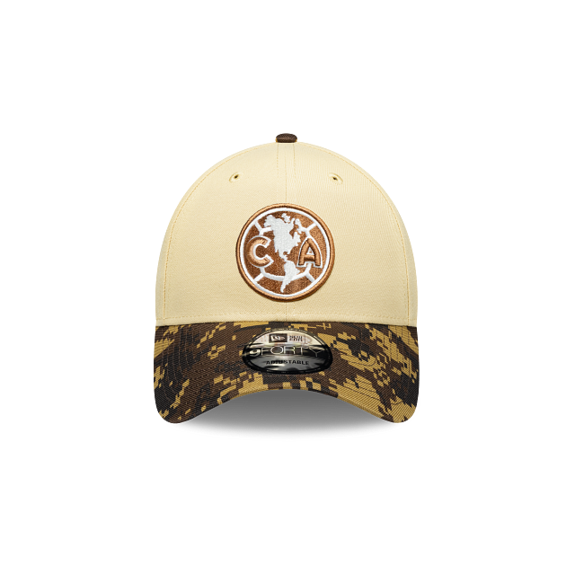 NEW CLUB AMERICA 9FORTY CAMO VISOR CAP CREAM ADJUSTABLE