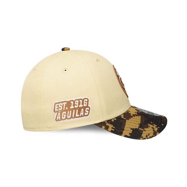 NEW CLUB AMERICA 9FORTY CAMO VISOR CAP CREAM ADJUSTABLE