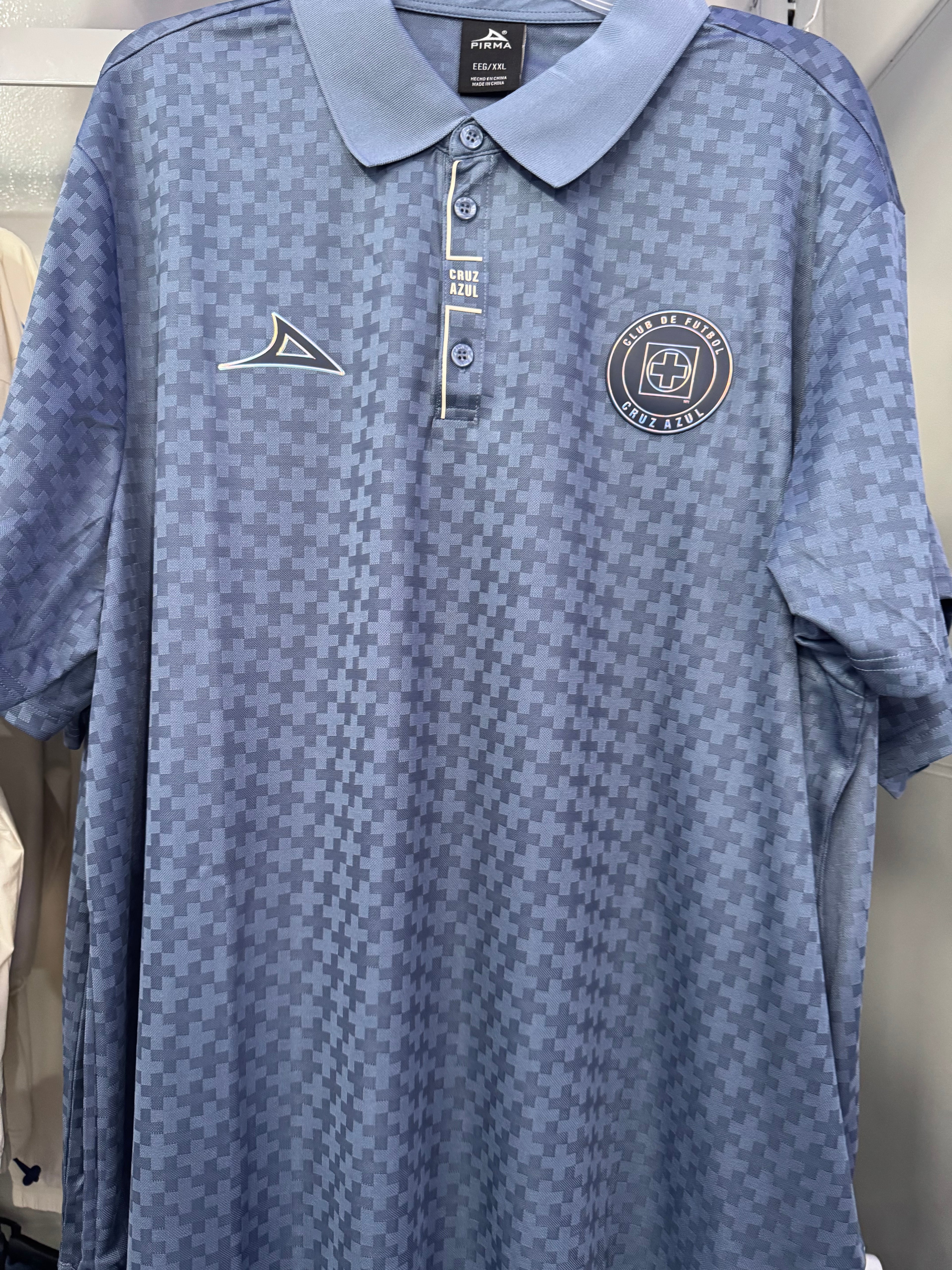 NEW CRUZ AZUL TRAVEL POLO 2026-2027 STEEL