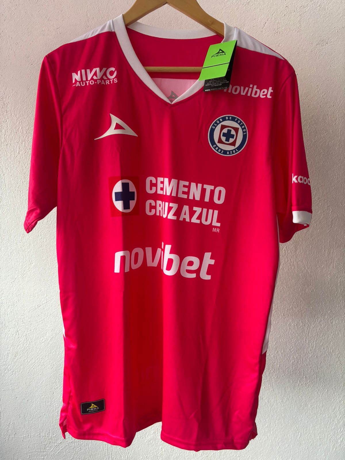 CRUZ AZUL GOALKEEPER PINK SHIRT 2025-2026 PIRMA MEN LIMITED EDITION LIGA MX