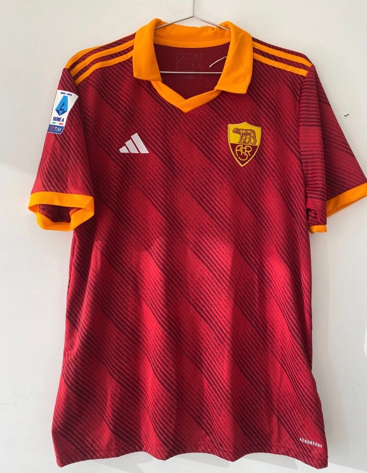 AS ROMA FOURTH SHIRT 2023 2024 DYBALA #21 DERBY ROMANO [L] ADIDAS SERIE A