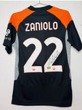 AS ROMA THIRD SHIRT 2020-2021 NIKE  [S] SIGNED NICOLO ZANIOLO SERIE A