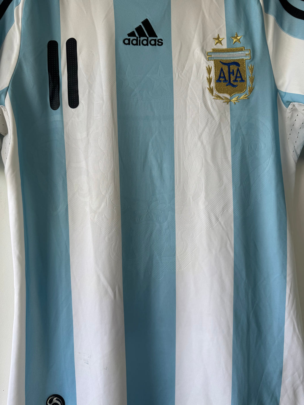 ARGENTINA HOME SHIRT 2008-2009 [S] CARLOS TEVEZ #11