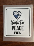 FIFA WORLD CUP PATCH 2026 GROUP STAGE GAME 1  (HQ REPRO) WHITE “UNITE FOR PEACE”