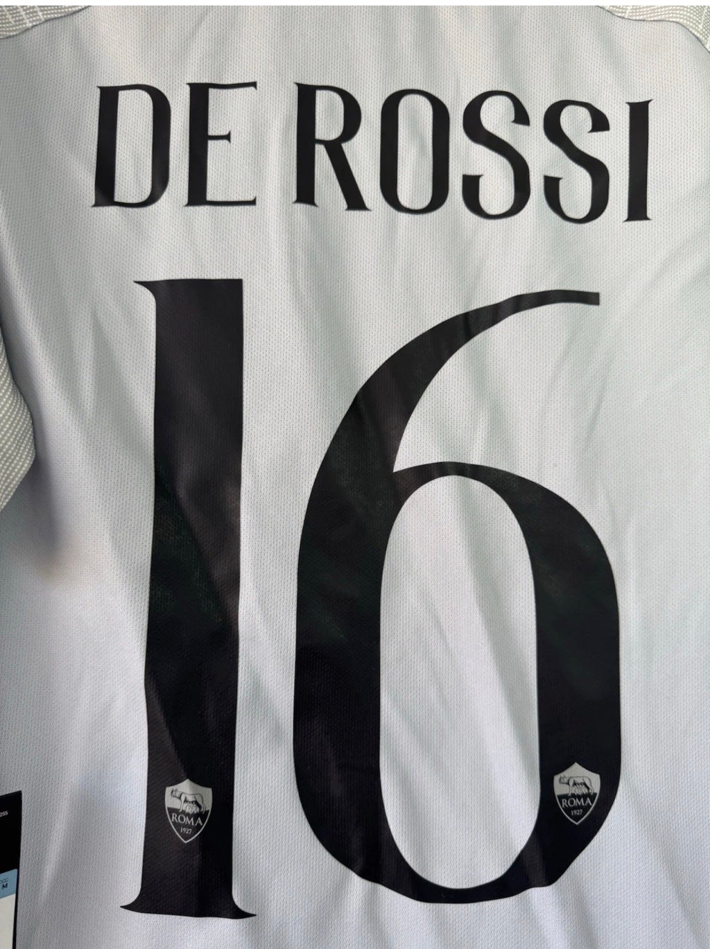 AS ROMA AWAY SHIRT 2018-2019 NIKE [M] BRAND NEW  DANIELE DE ROSSI #16