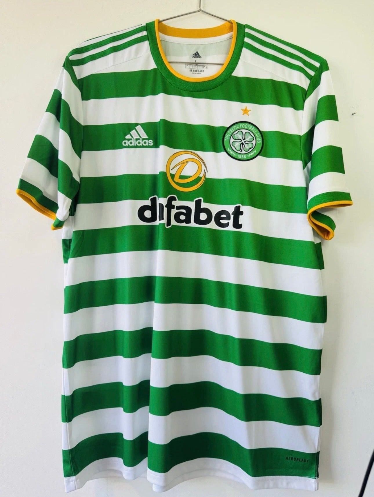 CELTIC FC HOME SHIRT 20-21 ADIDAS [L]