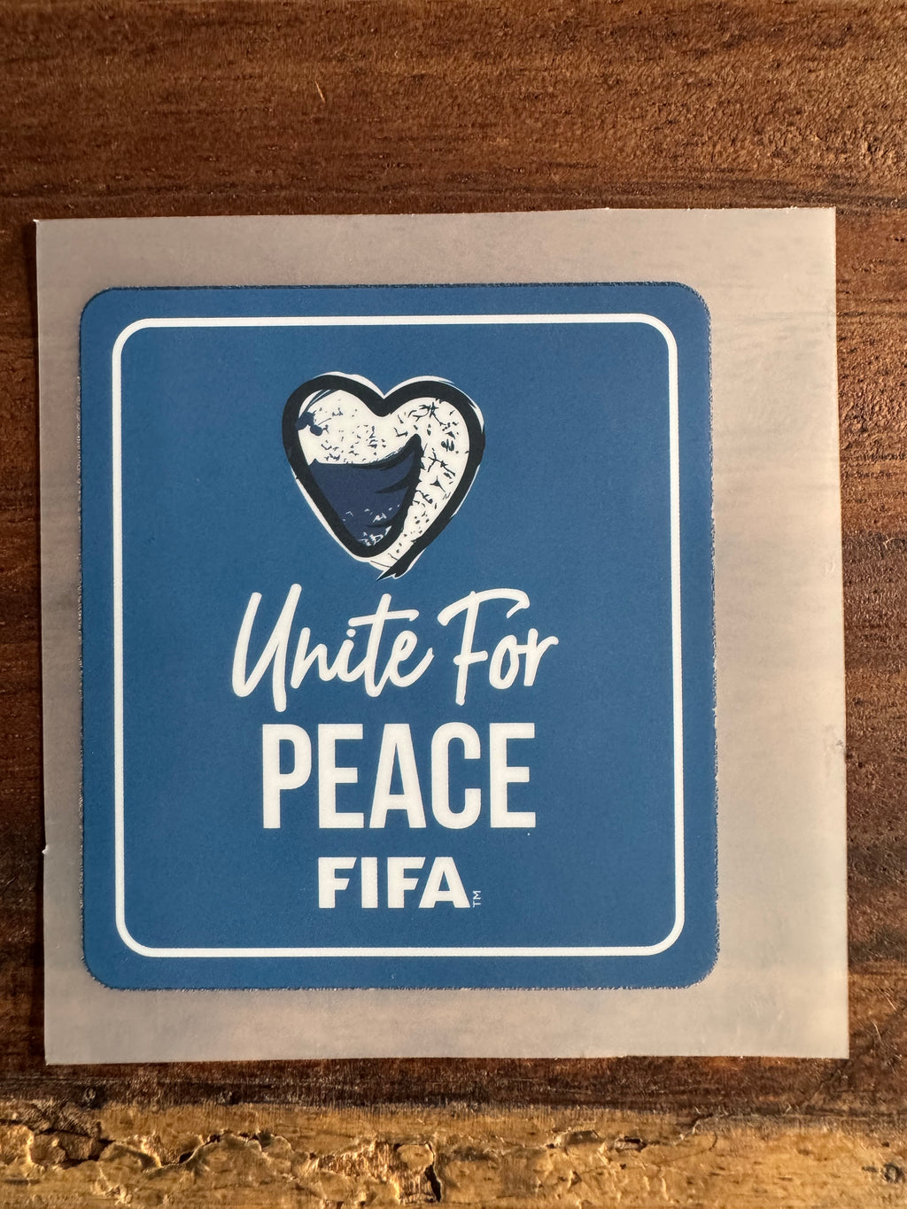 FIFA WORLD CUP PATCH 2026 GROUP STAGE GAME 2  (HQ REPRO) “UNITE FOR PEACE”