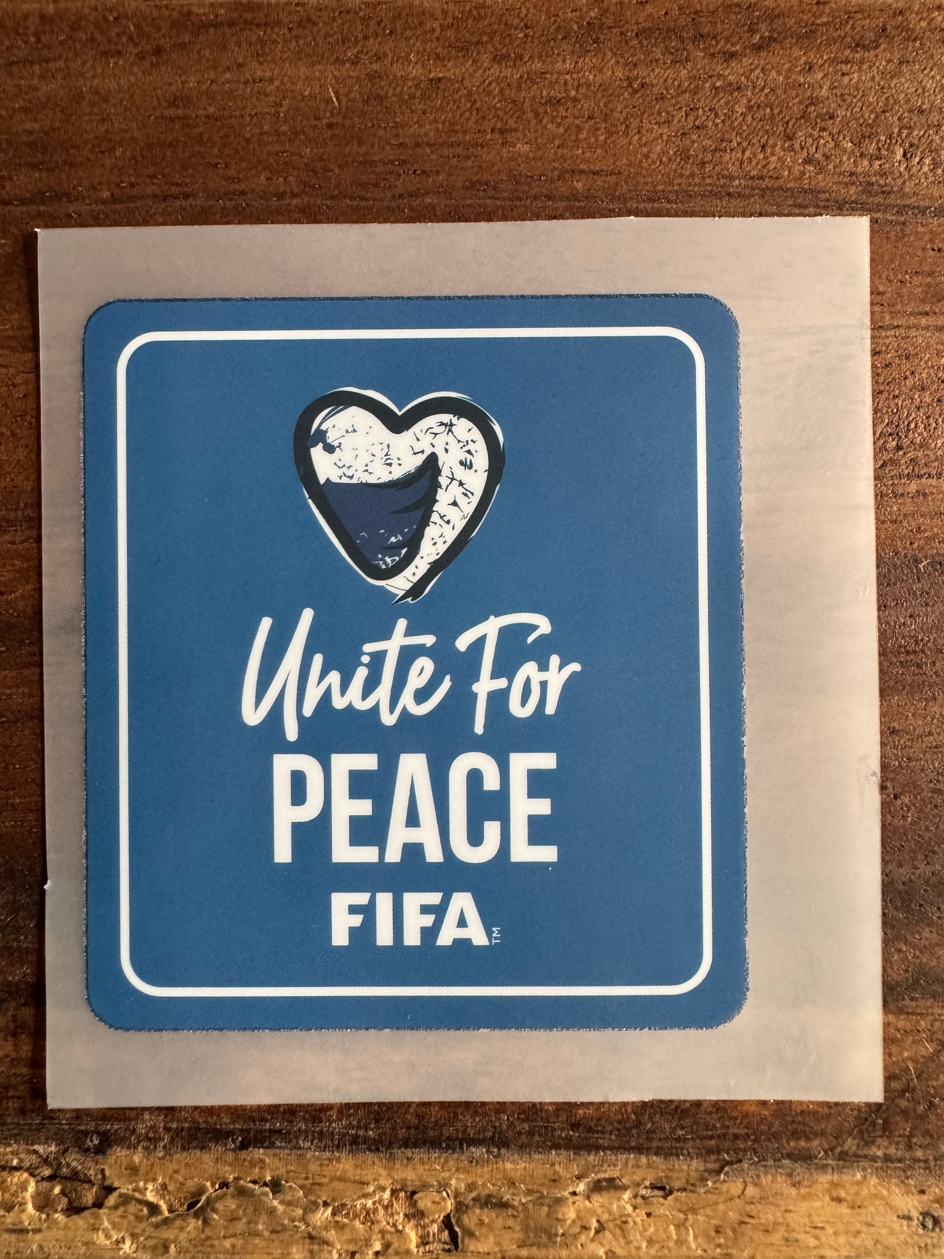 FIFA WORLD CUP PATCH 2026 GROUP STAGE GAME 2  (HQ REPRO) “UNITE FOR PEACE”