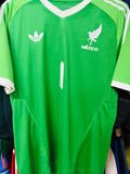 MEXICO MATCH ISSUE SHIRT GOALKEEPER GREEN COPA ORO 2025 MALAGÓN  #1 [L] UTILERIA