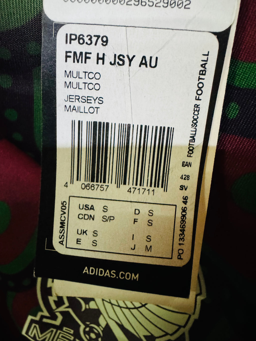 MEXICO MATCH SHIRT HOME 2024 SANTI GIMENEZ #11 [S] COPA AMERICA 2024 PLAYER
